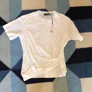 New with tags theory white t shirt petite